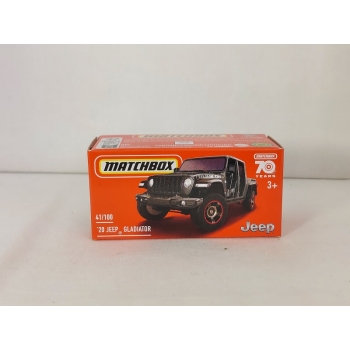 Matchbox 1:64 Power Grab - Jeep Gladiator 2020 black